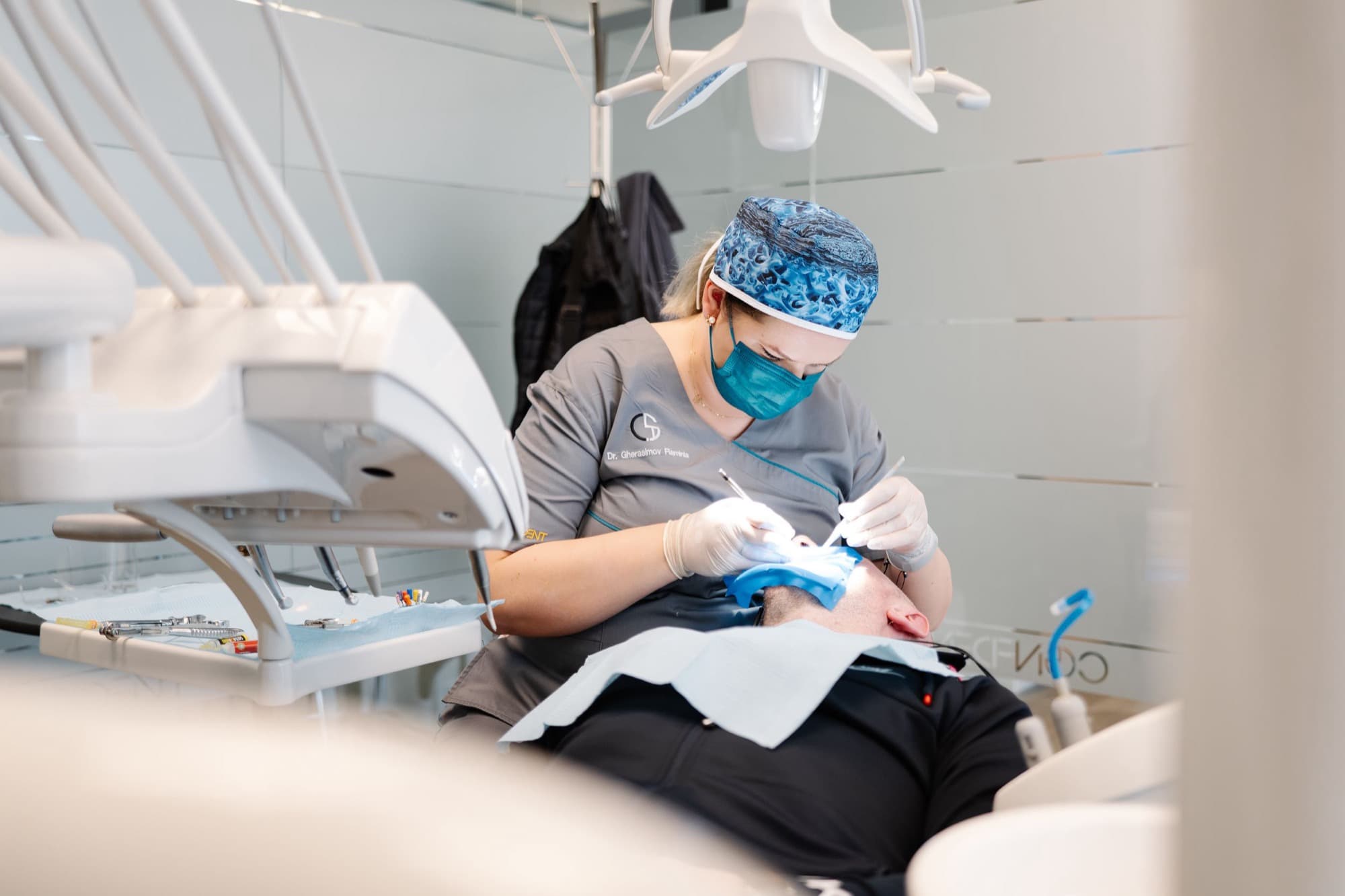 Interior din clinica Confident Dr. Talpoș, Timișoara
